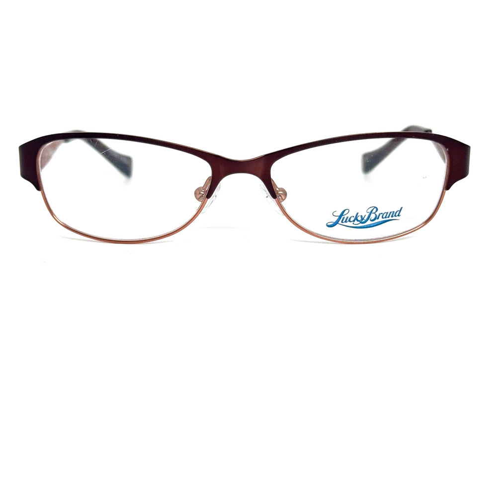 Lucky Brand Tickle Brown Cat Eye‎ Girls Eyeglasses Frames 46-14-125 H16441